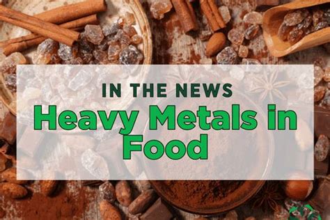 food safe sheet metal|heavy metals found in food.